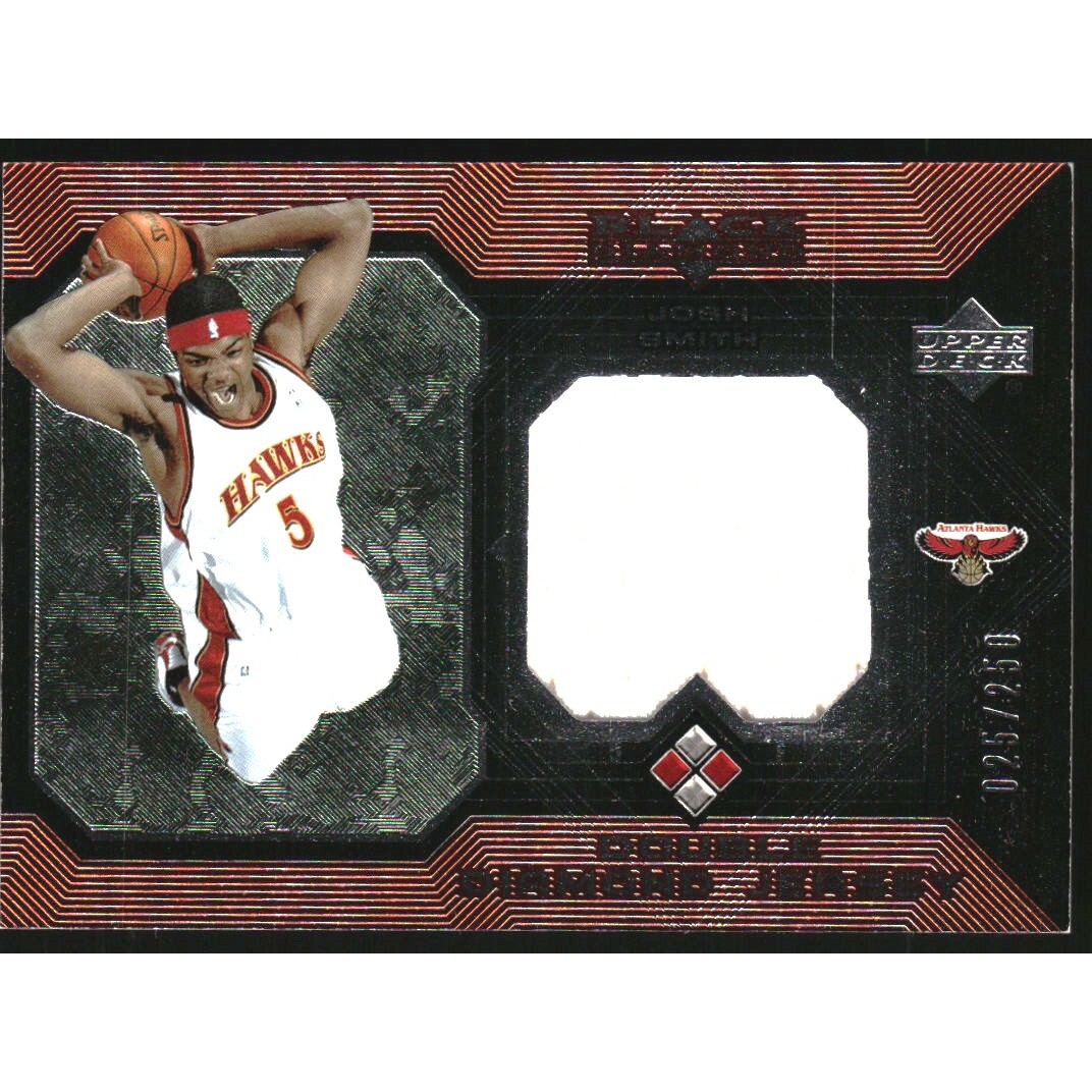 2004-05 Black Diamond Jerseys Double Diamond #JS Josh Smith