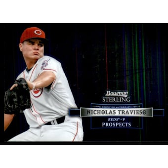 2012 Bowman Sterling Prospect Autographs #NT Nicholas Travieso