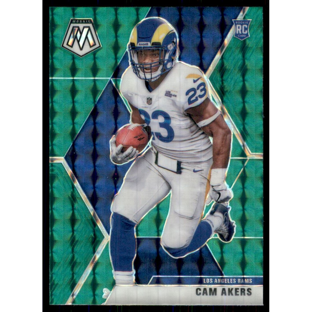 2020 Panini Mosaic Mosaic Green #221 Cam Akers