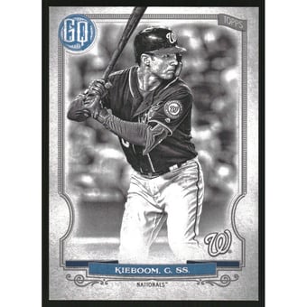 2020 Topps Gypsy Queen Black and White #30 Carter Kieboom