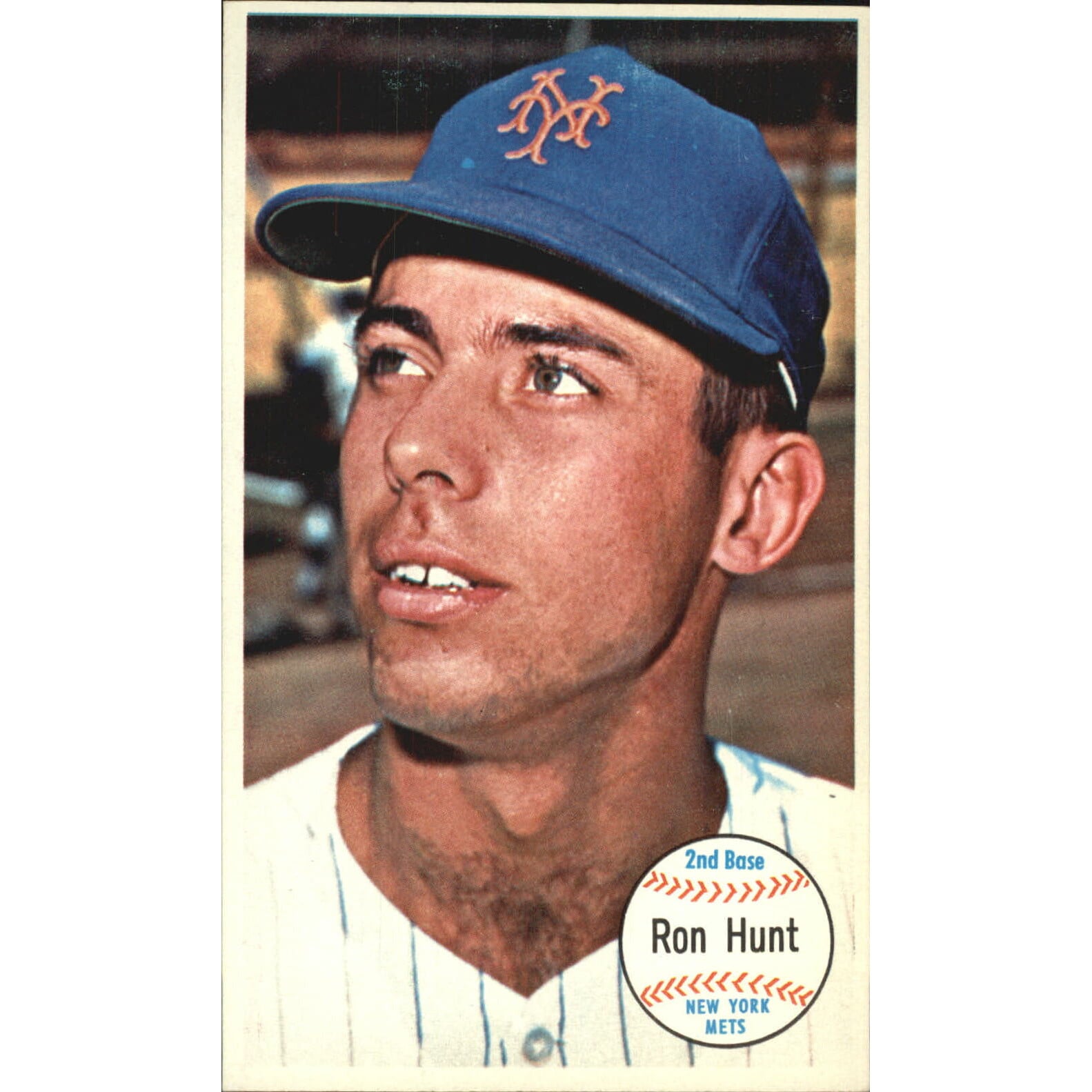 1964 Topps Giants #6 Ron Hunt. rookie card picture