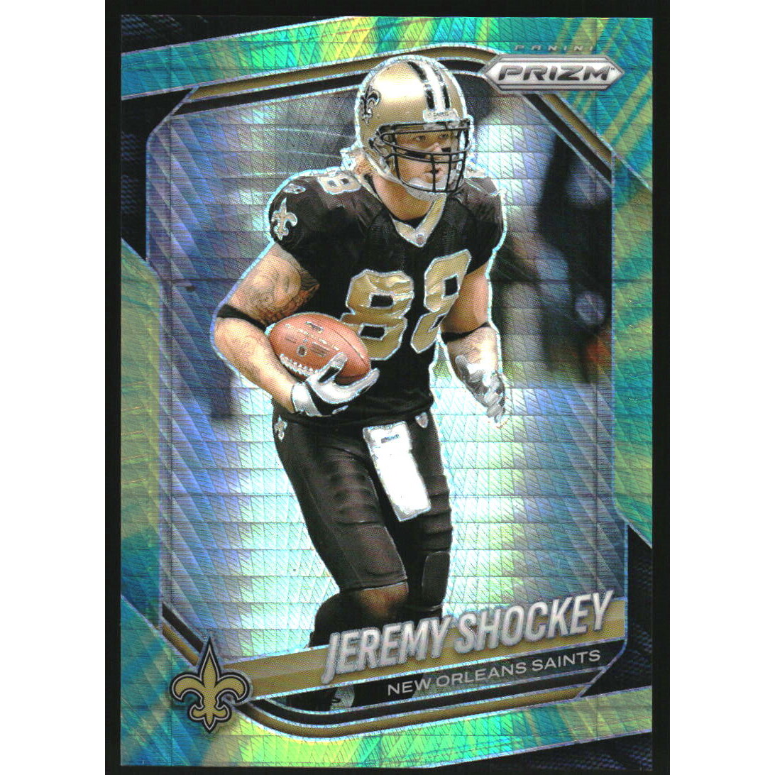 2025 Panini Prizm Prizms Hyper #200 Jeremy Shockey