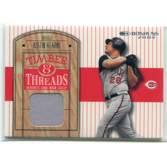 2004 Donruss Timber and Threads #TT5 Austin Kearns Jsy