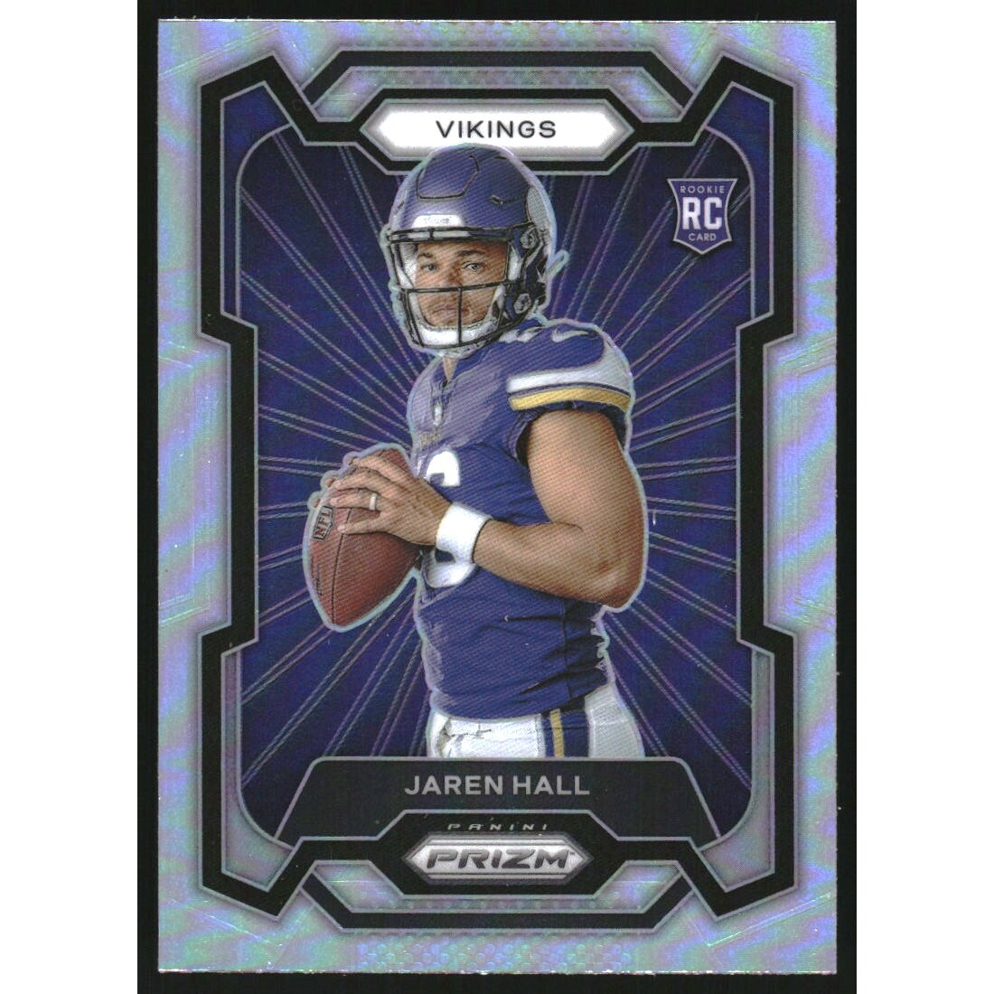 2023 Panini Prizm Rookie Variations Prizms Silver #337 Jaren Hall