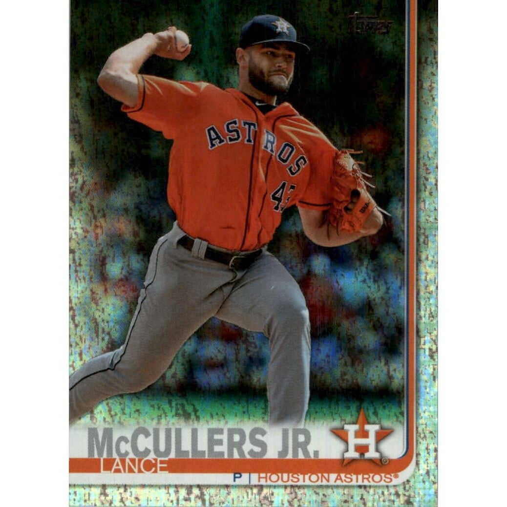 2019 Topps Factory Set Sparkle Foil #397 Lance McCullers Jr.. rookie card picture