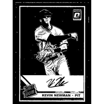 2019 Donruss Optic Rated Rookies Signatures #27 Kevin Newman
