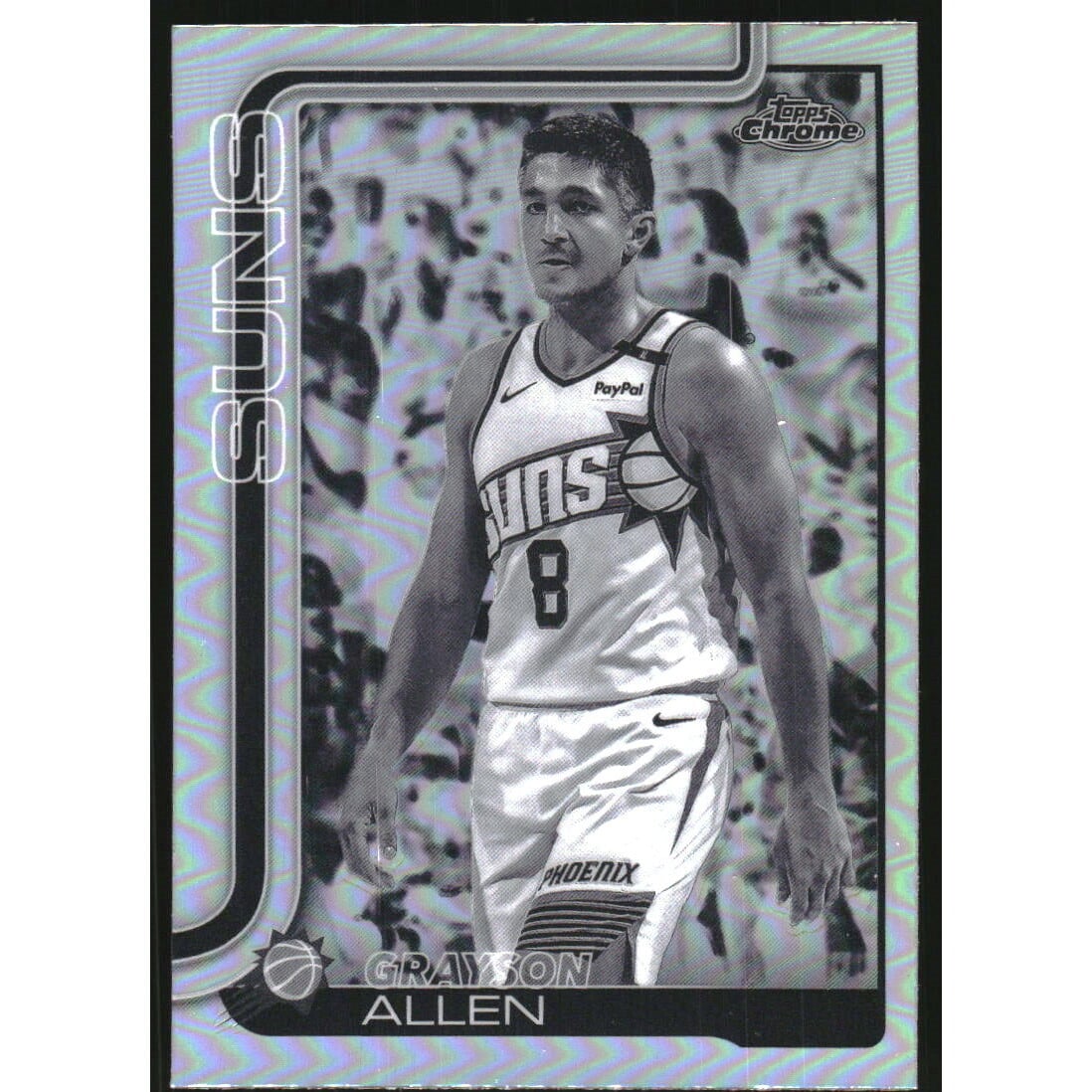 2025-26 Topps Chrome Negative Refractors #107 Grayson Allen