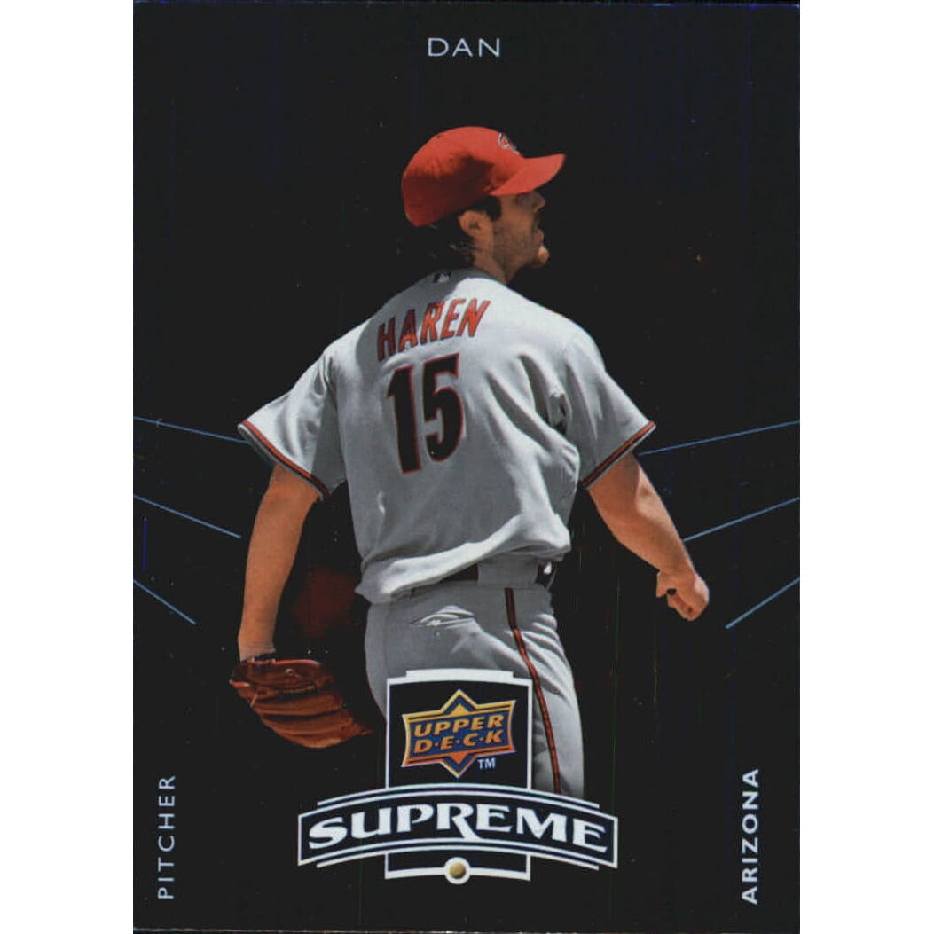 2010 Upper Deck Supreme Blue #S1 Dan Haren. rookie card picture