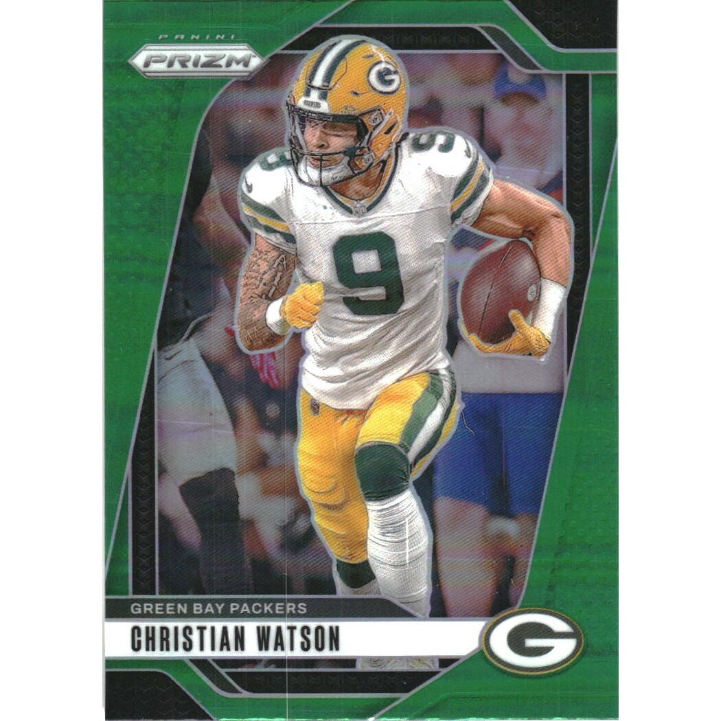 2024 Panini Prizm Prizms Green #103 Christian Watson