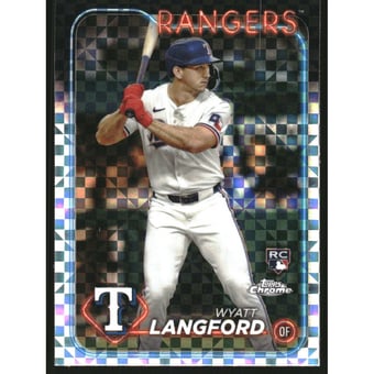 2024 Topps Chrome X-fractors #122 Wyatt Langford