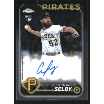 2024 Topps Chrome Rookie Autographs #RACS Colin Selby