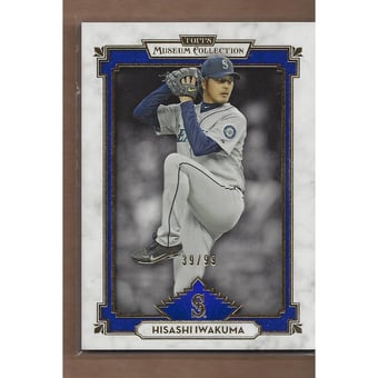 2014 Topps Museum Collection Blue #86 Hisashi Iwakuma
