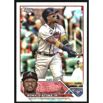 2023 Topps Chrome Logofractor #39 Ronald Acuna Jr