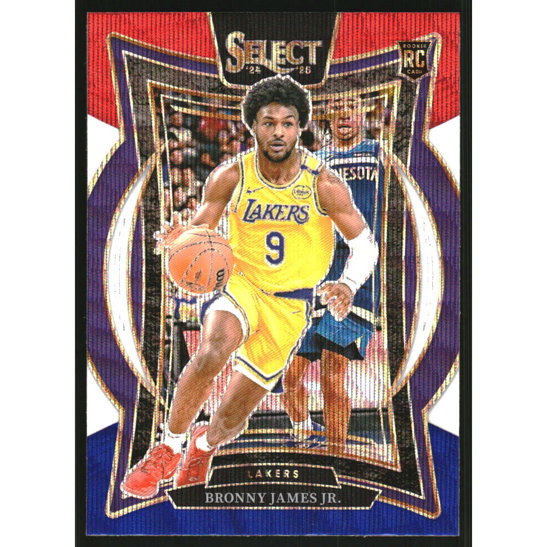 2024-25 Select Tri-Color Prizms #90 Bronny James Jr.