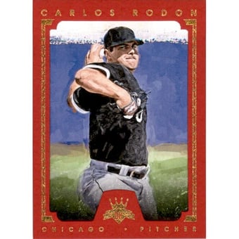 2016 Diamond Kings Framed Red #140 Carlos Rodon