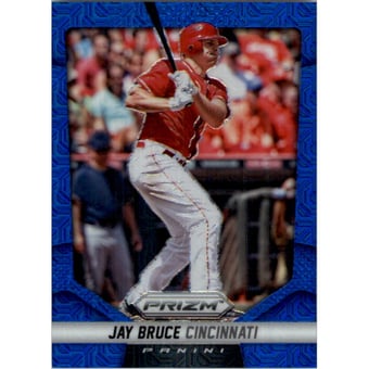 2014 Panini Prizm Prizms Blue Mojo #116 Jay Bruce