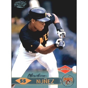 1999 Pacific Platinum Blue #343 Abraham Nunez