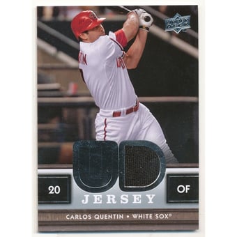 2008 Upper Deck UD Game Materials #CQ Carlos Quentin S2