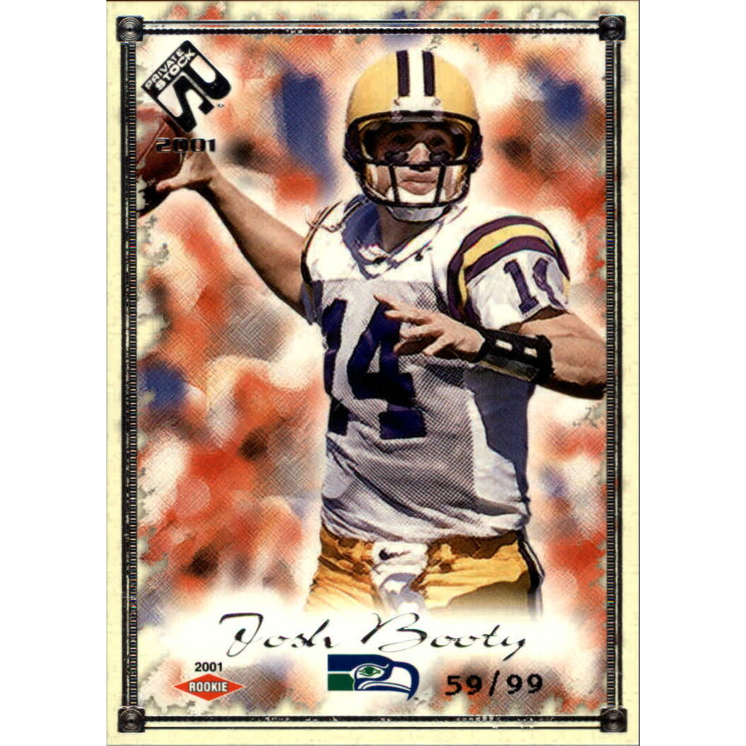 2001 Private Stock Silver Framed #167 Josh Booty