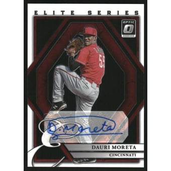 2022 Donruss Optic The Elite Series Signatures #4 Dauri Moreta