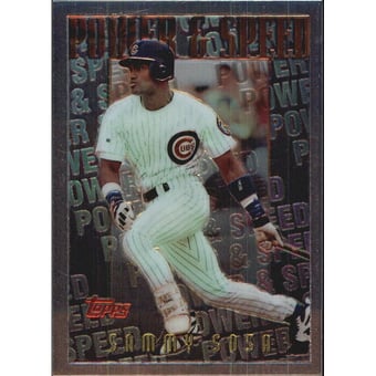 1996 Topps Mystery Finest Refractors #M15 Sammy Sosa