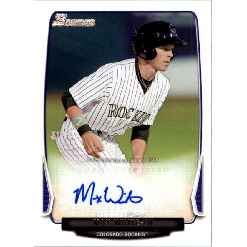 2013 Bowman Prospect Autographs #MW Max White