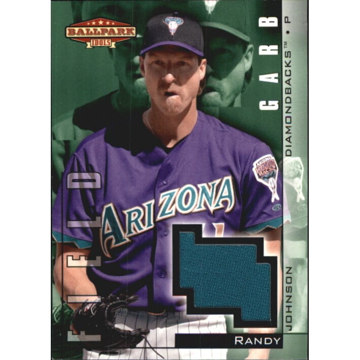 2002 Upper Deck Ballpark Idols Field Garb Jerseys #RJ Randy Johnson