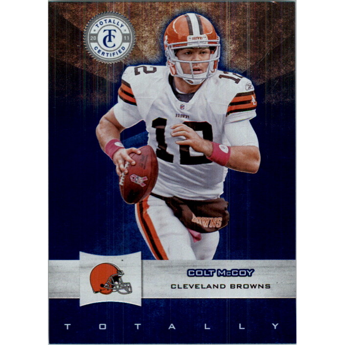 2011 Totally Certified Blue #24 Colt McCoy