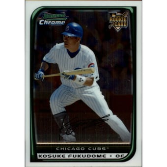 2008 Bowman Chrome #155 Kosuke Fukudome RC