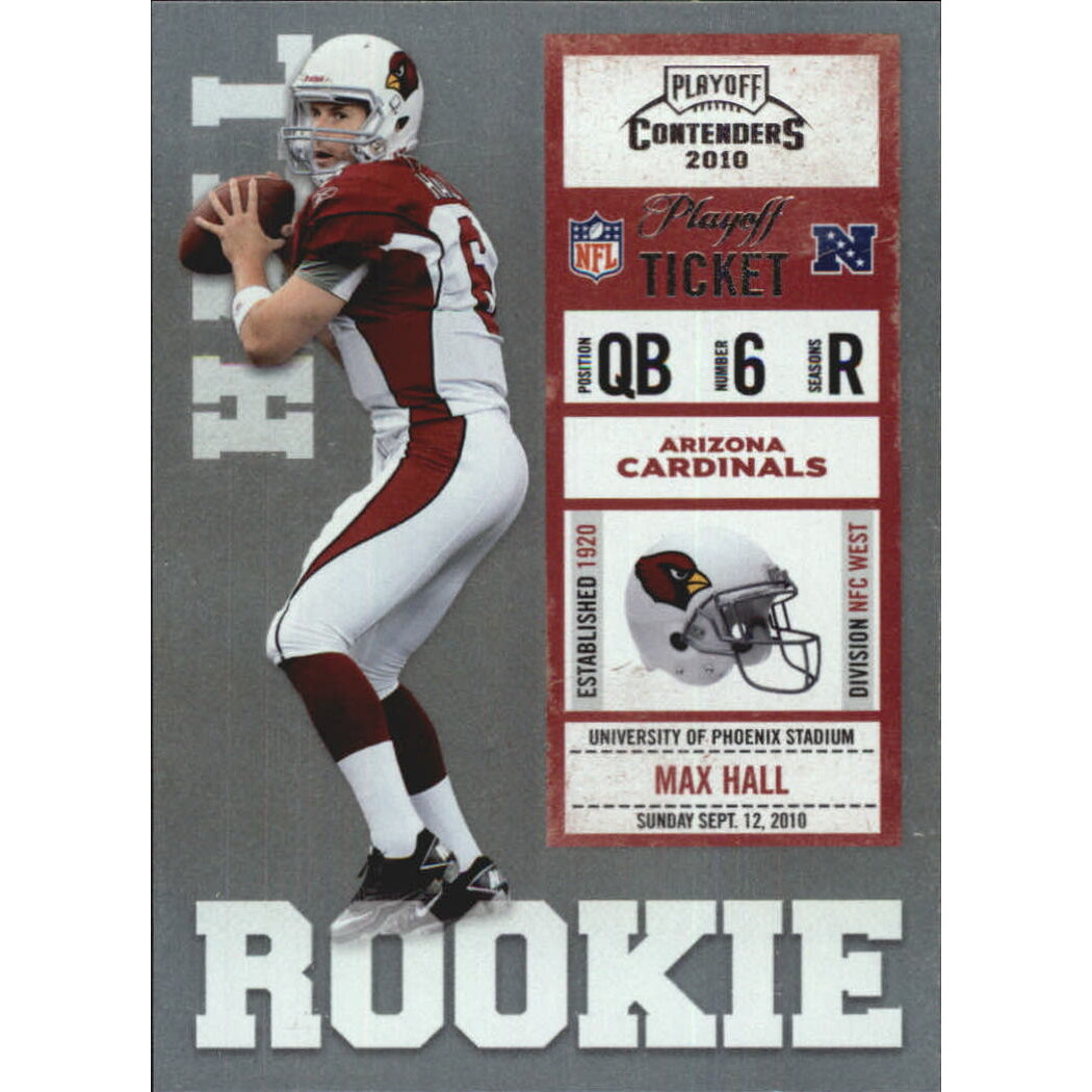 2010 Playoff Contenders Playoff Ticket #169 Max Hall