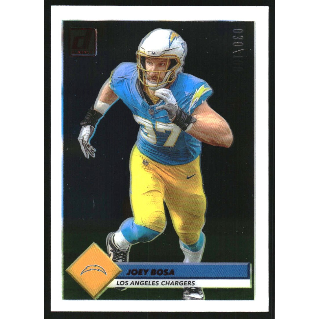 2023 Clearly Donruss Clearly Retro '93 Red #3 Joey Bosa