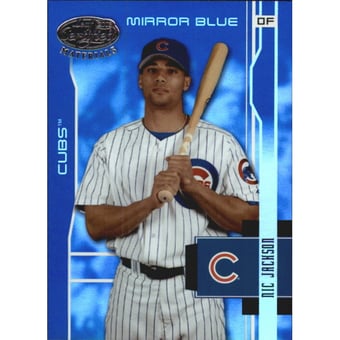 2003 Leaf Certified Materials Mirror Blue #32 Nic Jackson