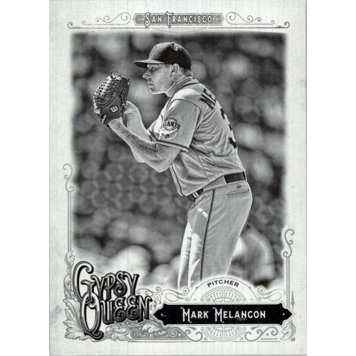 2017 Topps Gypsy Queen Black and White #131 Mark Melancon