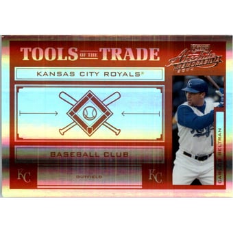 2004 Absolute Memorabilia Tools of the Trade Red Spectrum #TT26 Carlos Beltran