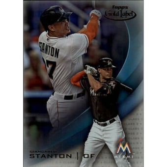 2016 Topps Gold Label Class 2 Blue #20 Giancarlo Stanton