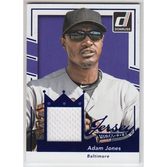 2016 Donruss Jersey Kings #JKAJ Adam Jones
