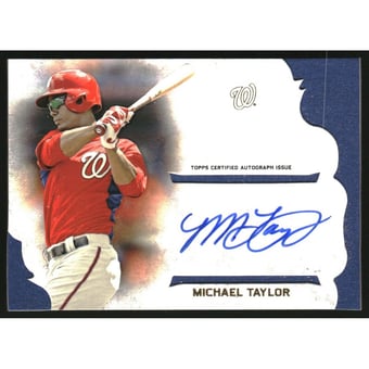 2015 Topps Supreme Simply Supreme Autographs #SSAMTA Michael Taylor
