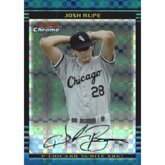 2002 Bowman Chrome Draft X-Fractors #87 Josh Rupe