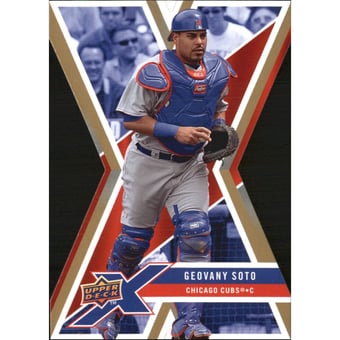 2008 Upper Deck X Die Cut Gold #23 Geovany Soto