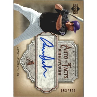 2006 Artifacts Auto-Facts Signatures #CJ Conor Jackson/800