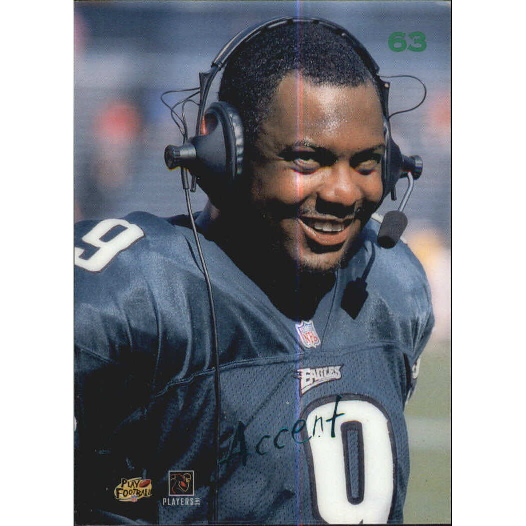 1996 Playoff Contenders Leather Accents #63 Rodney Peete 1996 Playoff Contenders Leather Accents #63 Rodney Peete