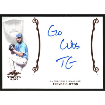 2017 Leaf Trinity #ATC1 Trevor Clifton