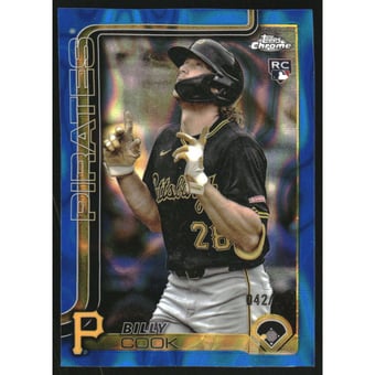 2025 Topps Chrome Blue Lava Refractors #273 Billy Cook