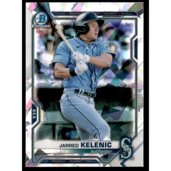 2021 Bowman Chrome Prospects Atomic Refractors #BCP102 Jarred Kelenic