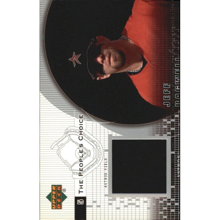 2002 Upper Deck Peoples Choice Game Jersey #PJJBA Jeff Bagwell. rookie card picture