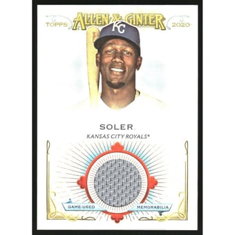 2020 Topps Allen and Ginter Relics #FSRBJS Jorge Soler B