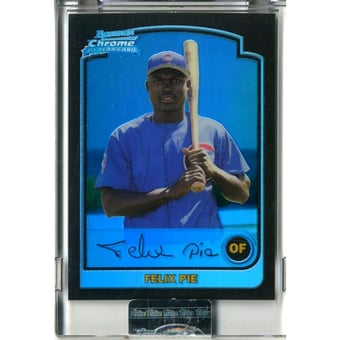 2003 Bowman Chrome Blue Refractors #327 Felix Pie