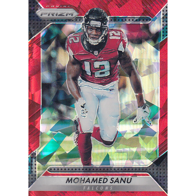2016 Panini Prizm Prizms Red Crystals #31 Mohamed Sanu