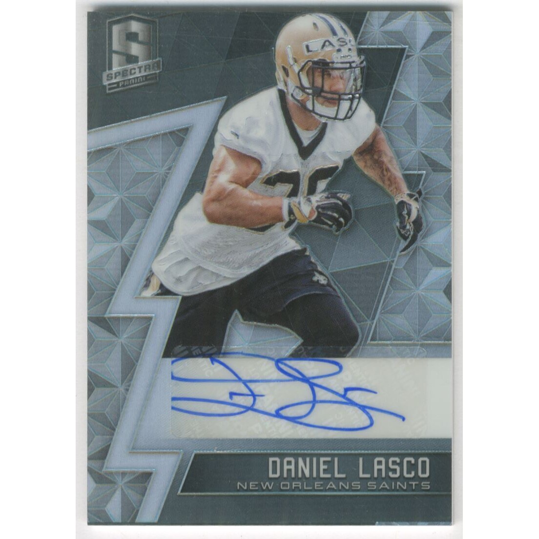 2016 Panini Spectra #227 Daniel Lasco AU RC. rookie card picture