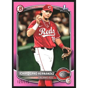 2025 Bowman Prospects Pink #BP18 Ichiro Cano Hernandez